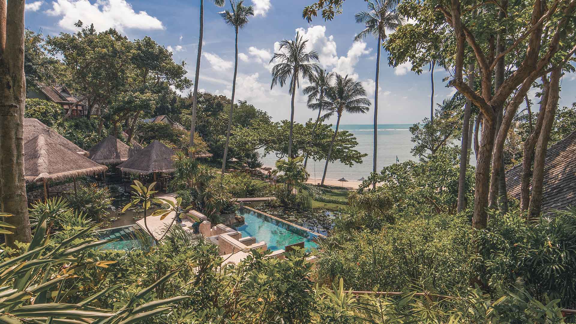 Sea view villa thailand