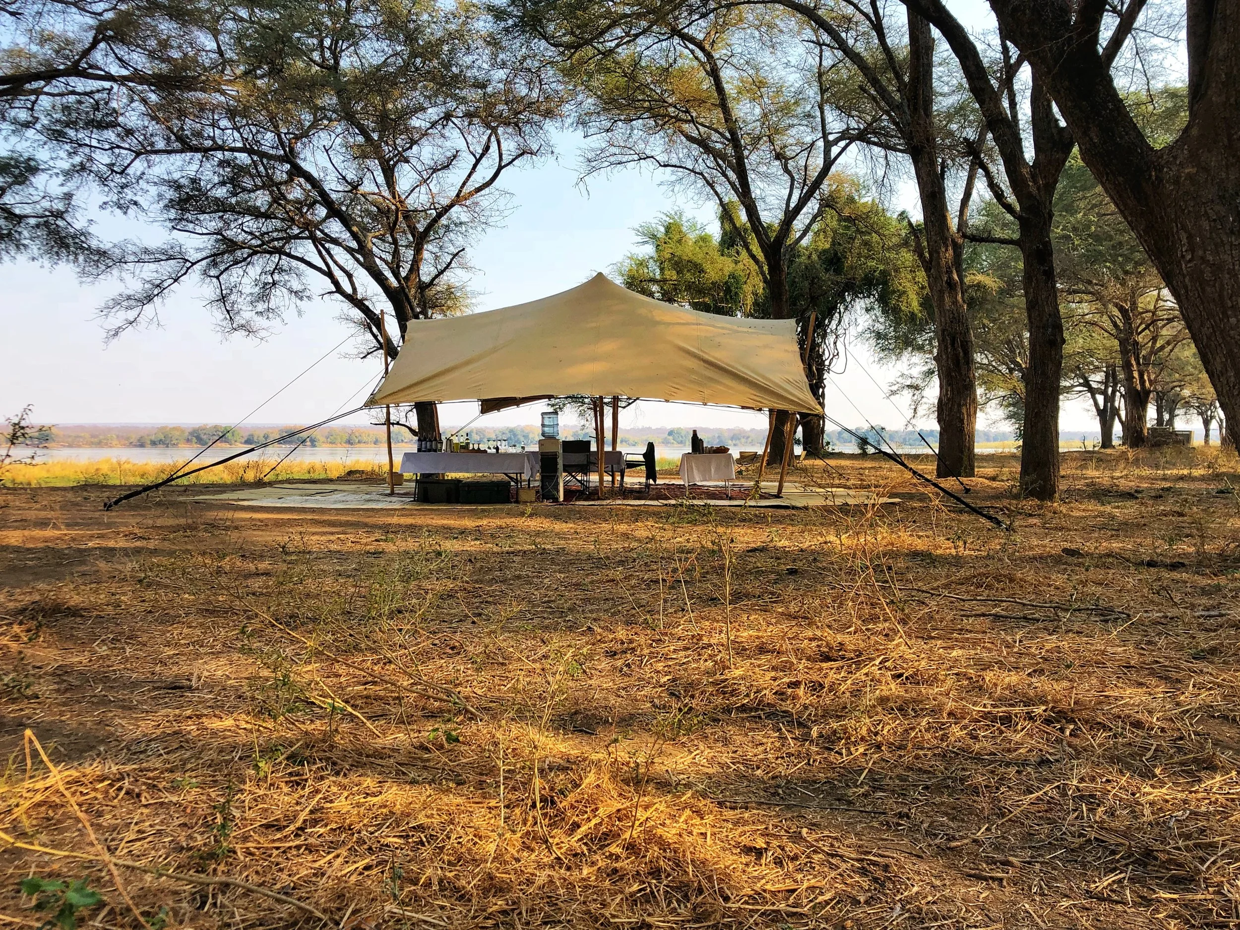 Kutali Camp en Lower Zambezi