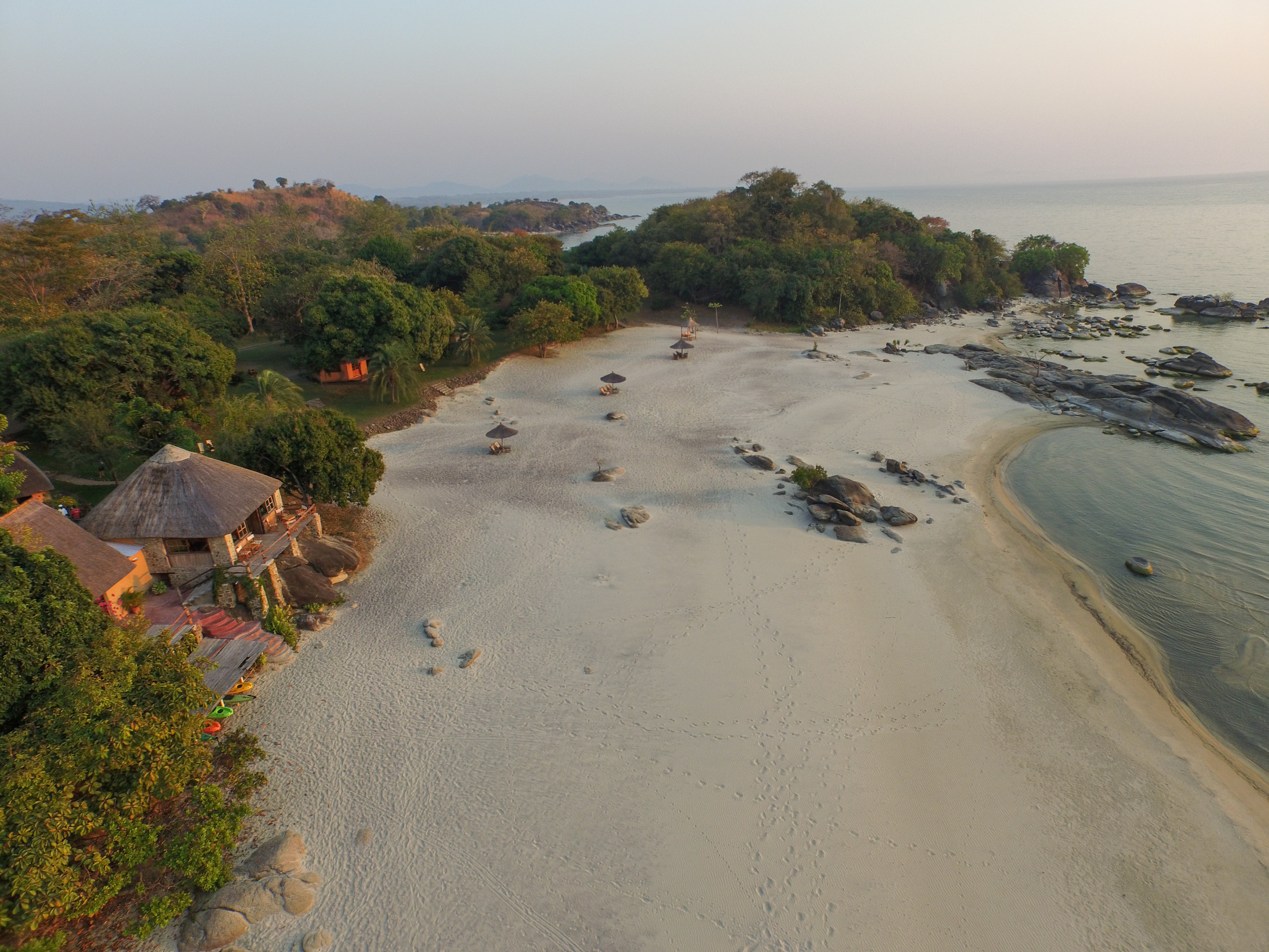 Makuzi Beach Lodge en Lago Malawi