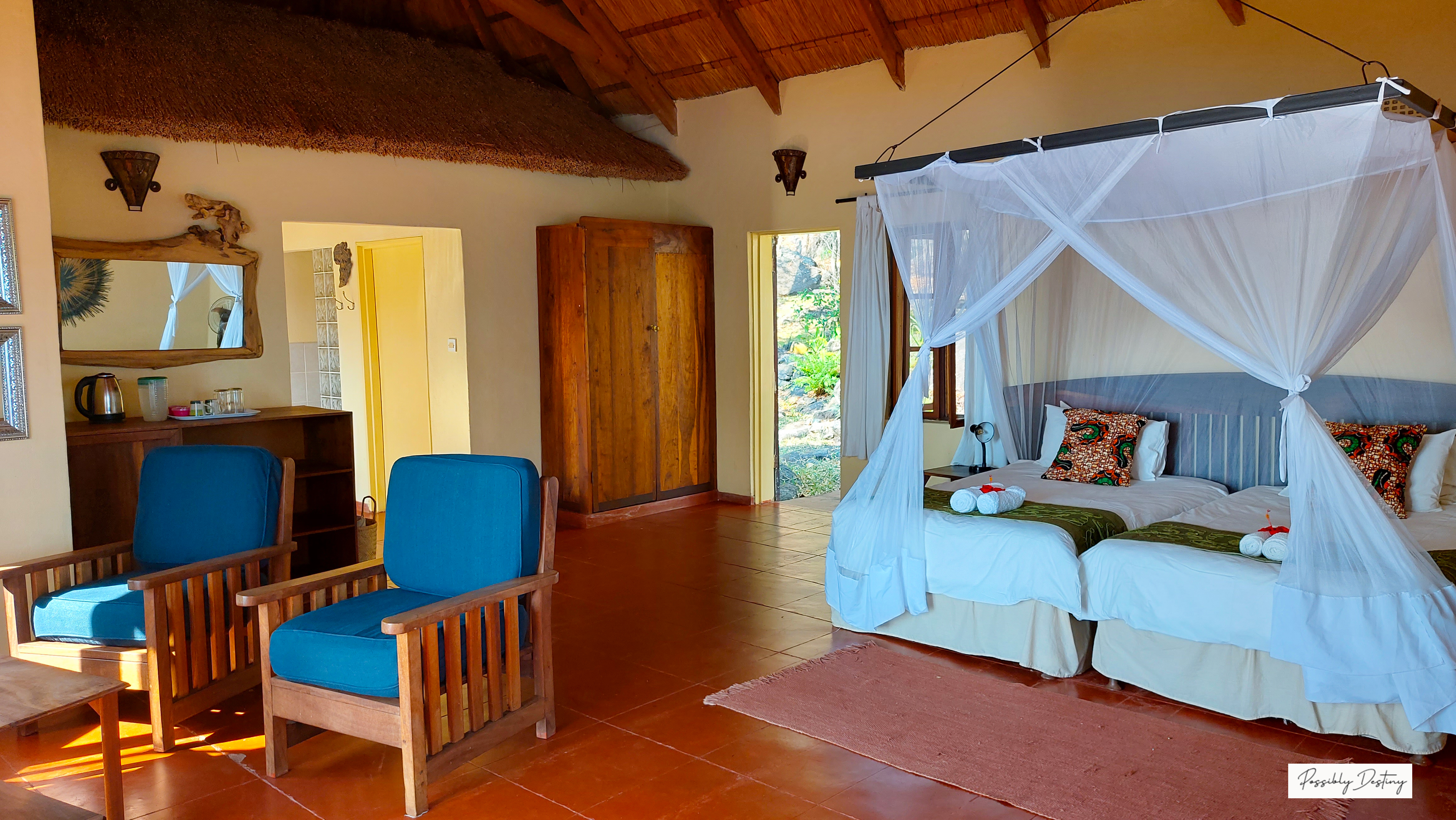 Makuzi Beach Lodge en Lago Malawi