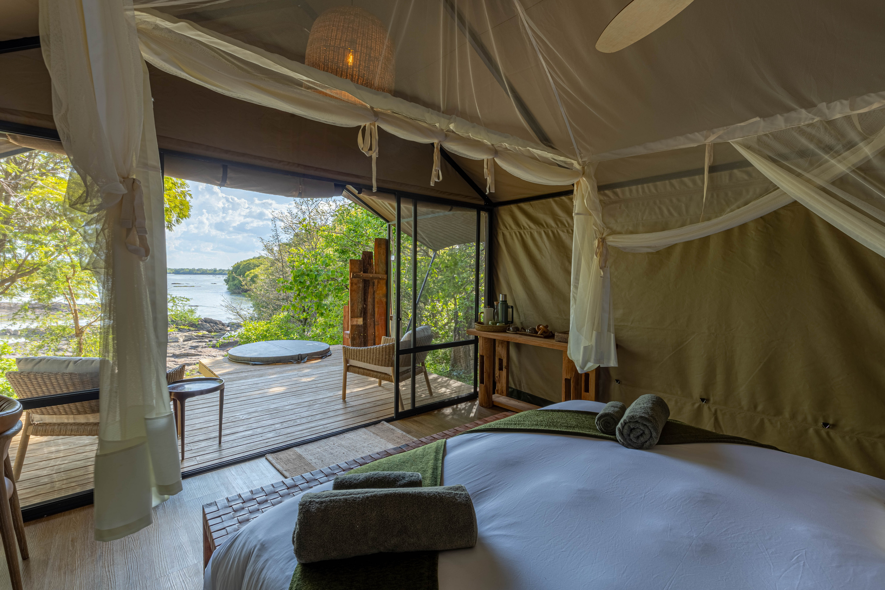 Mawimbi Bush Camp en Kafue