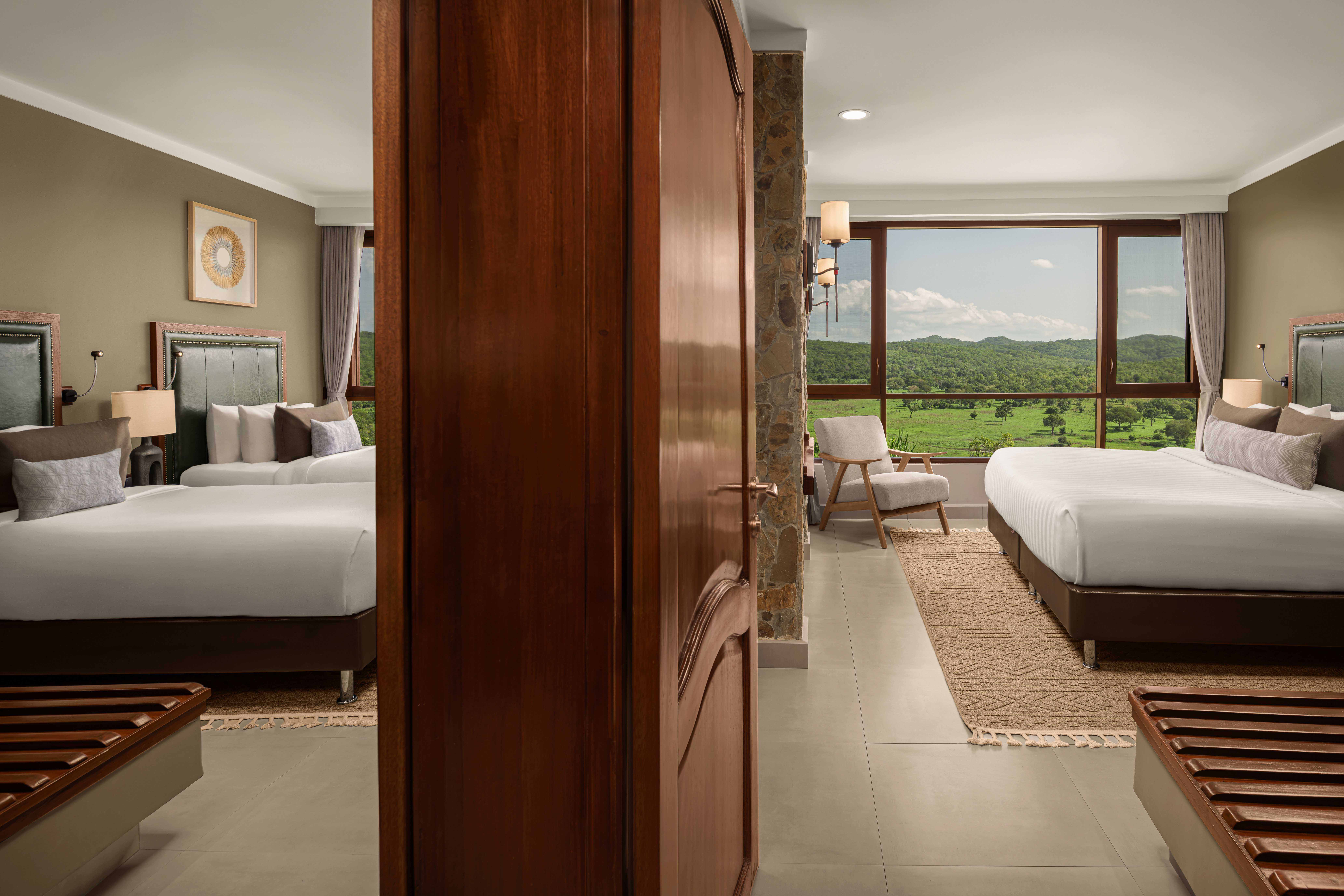 Wellworth mikumi wildlife lodge family room