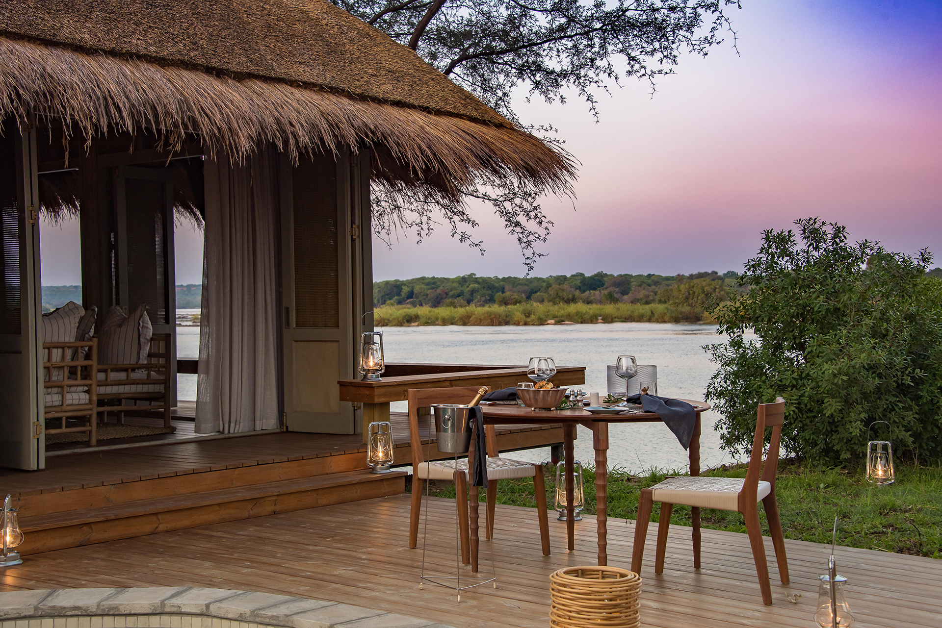 Mpala Jena Camp en Zambezi National Park