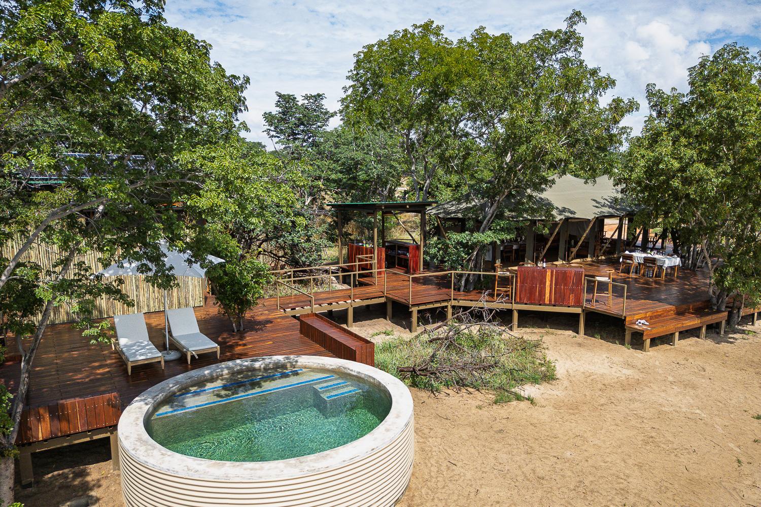 Muddy Teak en Hwange