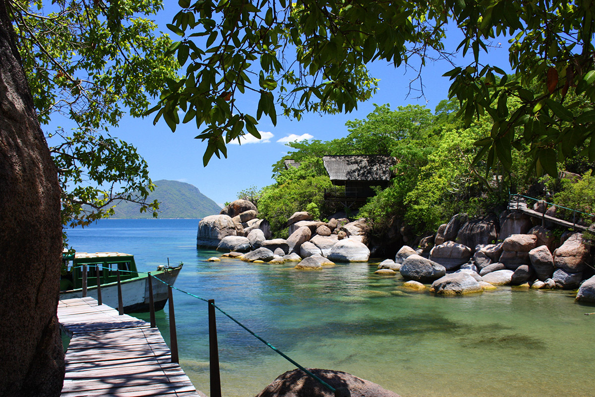 Mumbo Island Camp en Parque Nacional del Lago Malawi