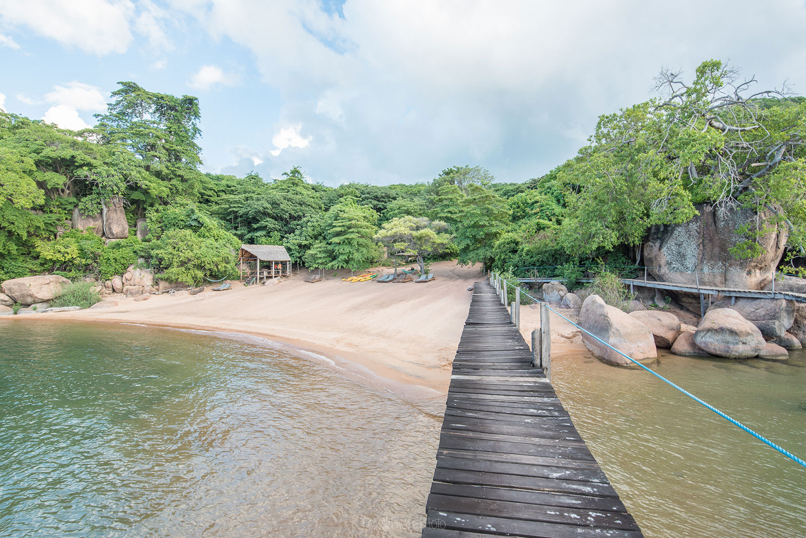 Mumbo Island Camp en Parque Nacional del Lago Malawi