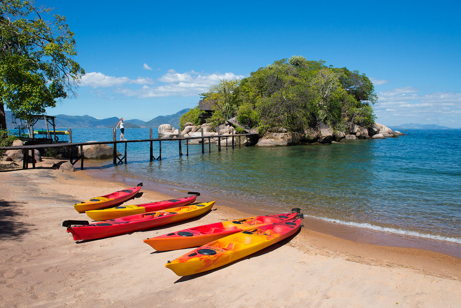 Mumbo Island Camp en Parque Nacional del Lago Malawi