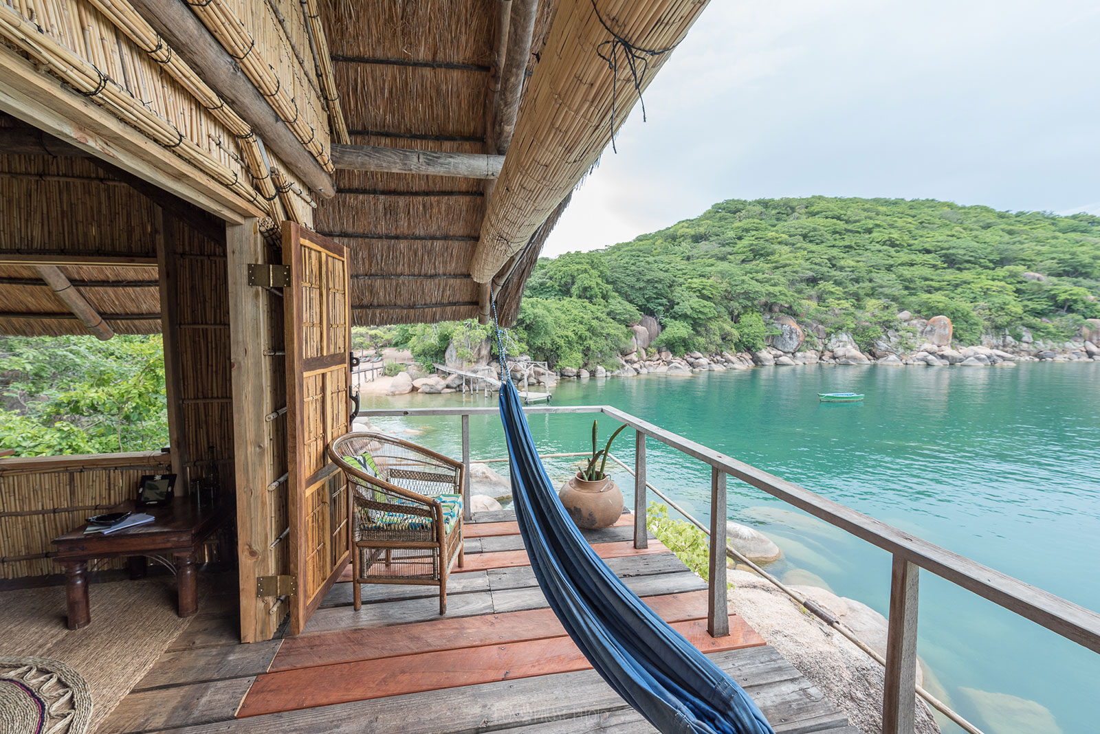 Mumbo Island Camp en Parque Nacional del Lago Malawi