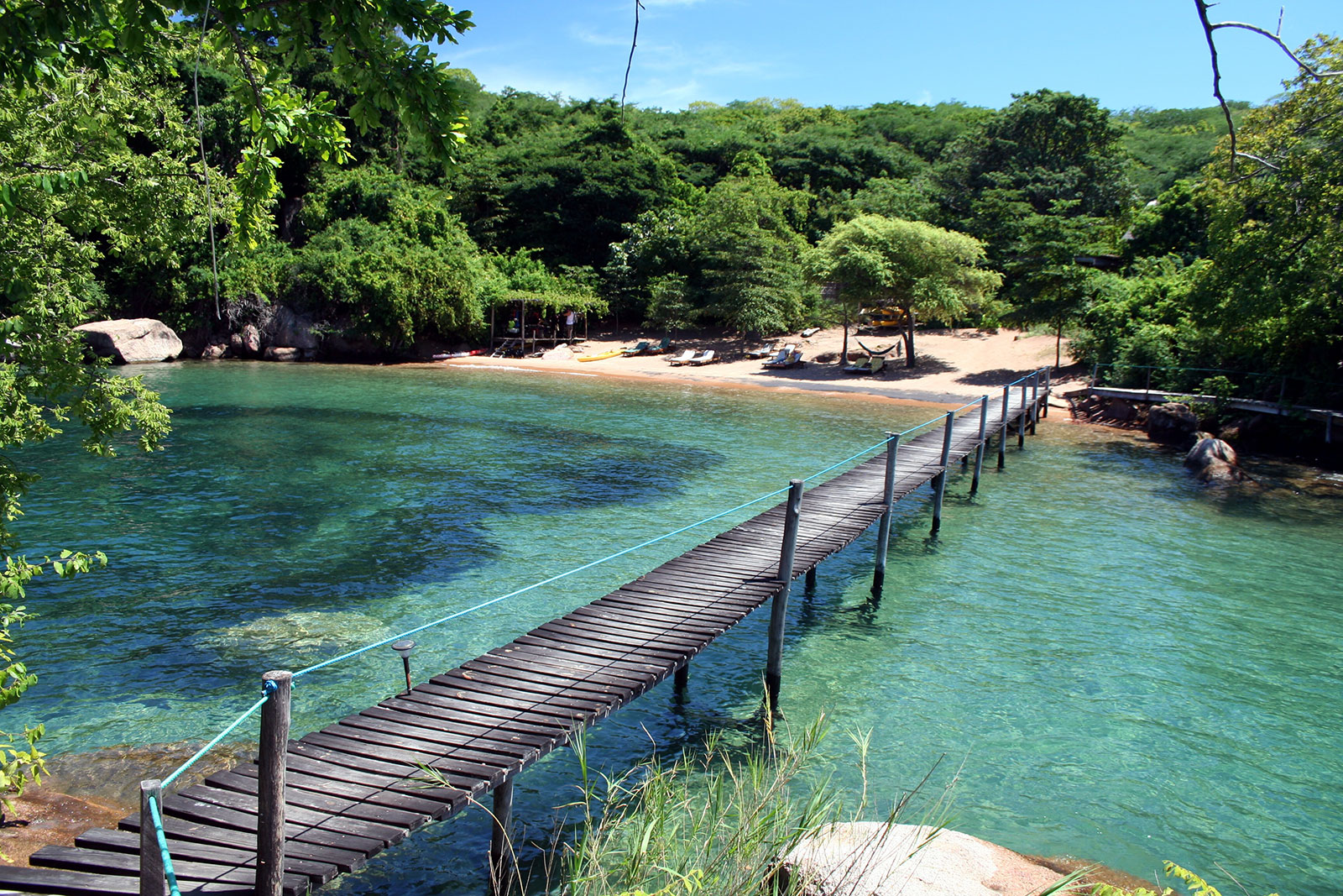 Mumbo Island Camp en Parque Nacional del Lago Malawi