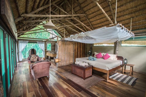 Mvuu Lodge en su destino