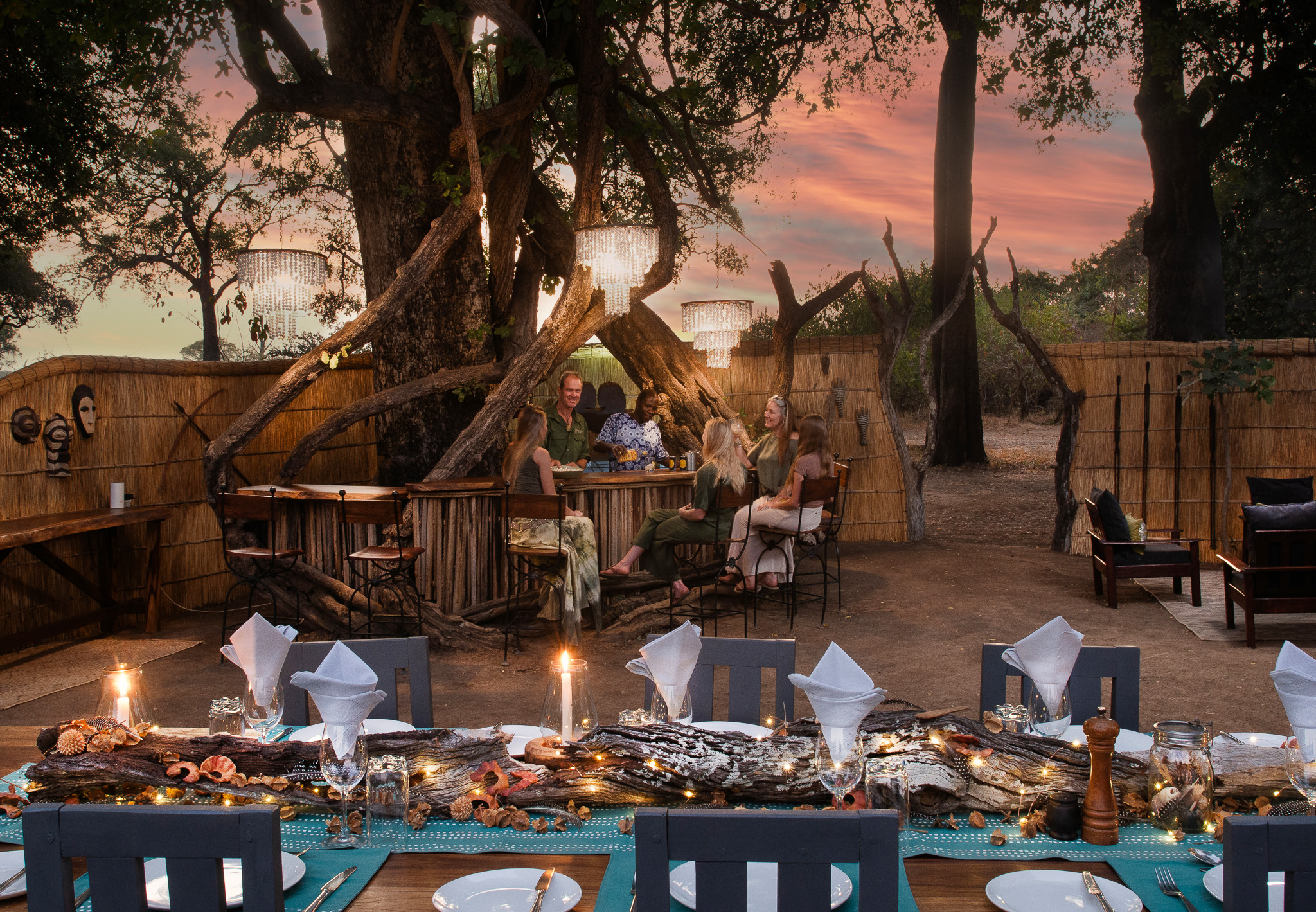 Mwamba Bush Camp en Luangwa Valley