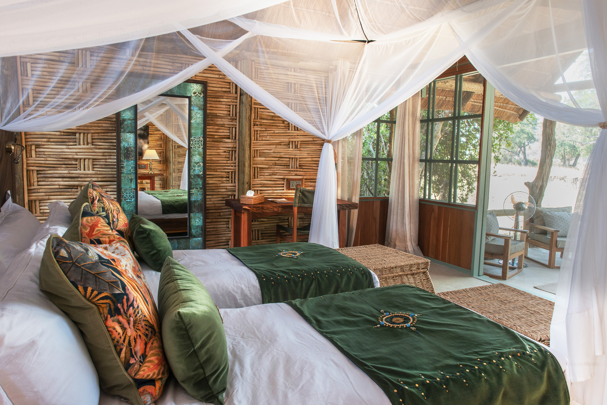 Mwamba Bush Camp en Luangwa Valley