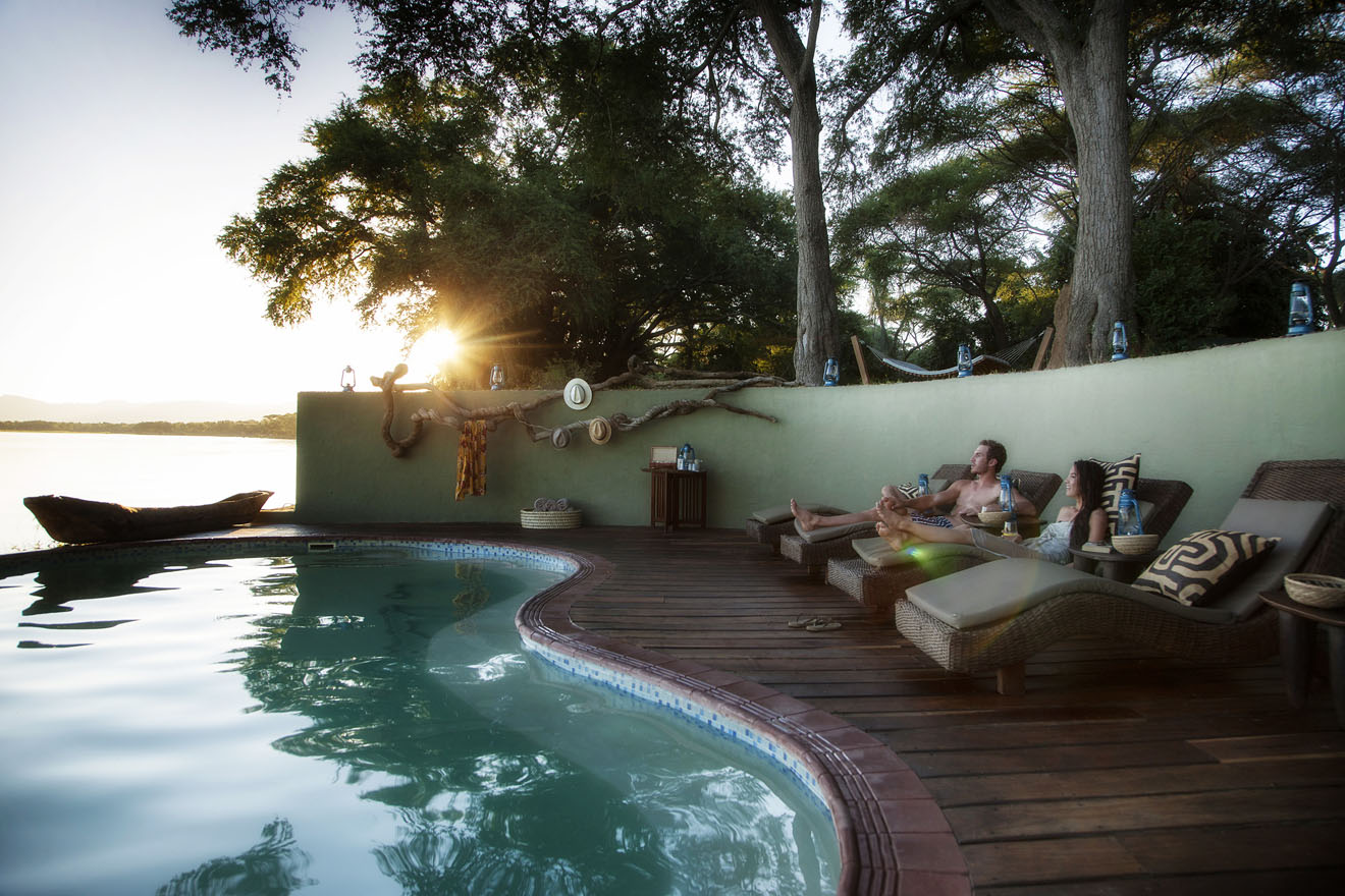 Mwambashi River Lodge en Lower Zambezi