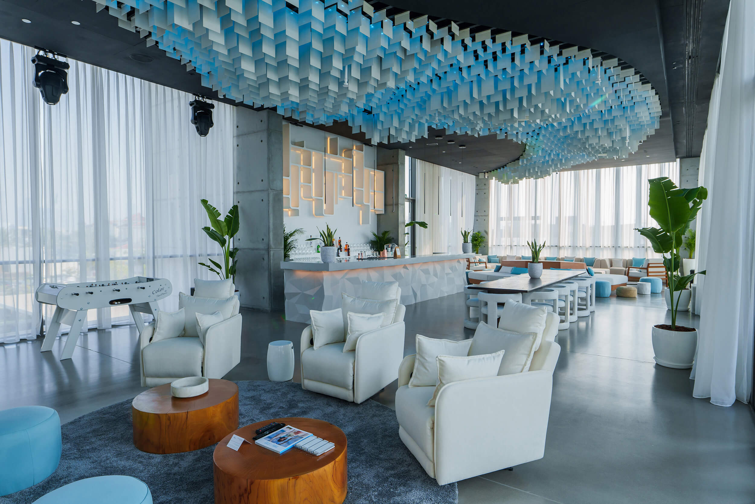 Celebration suite living room lounge