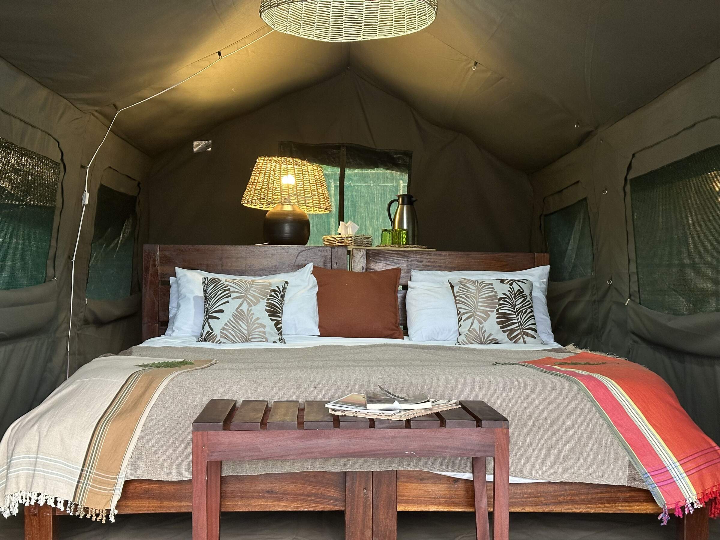 Nkonzi Camp en Luangwa Valley