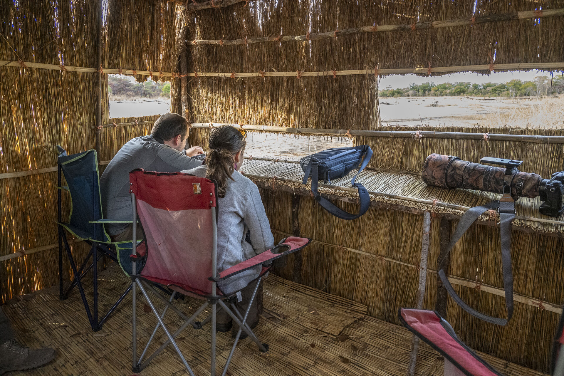Nkonzi Camp en Luangwa Valley