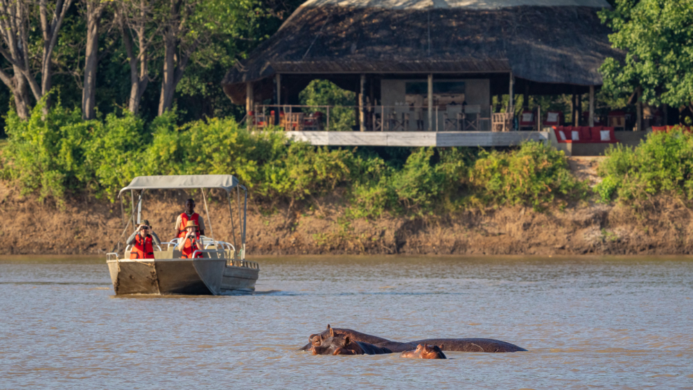 Nkwali Camp en Luangwa Valley