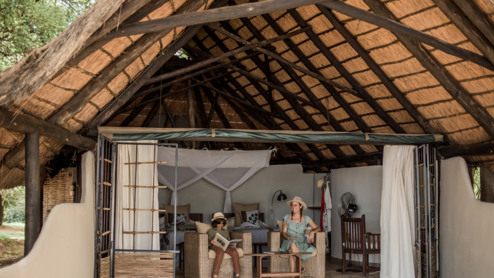 Nkwali Camp en Luangwa Valley
