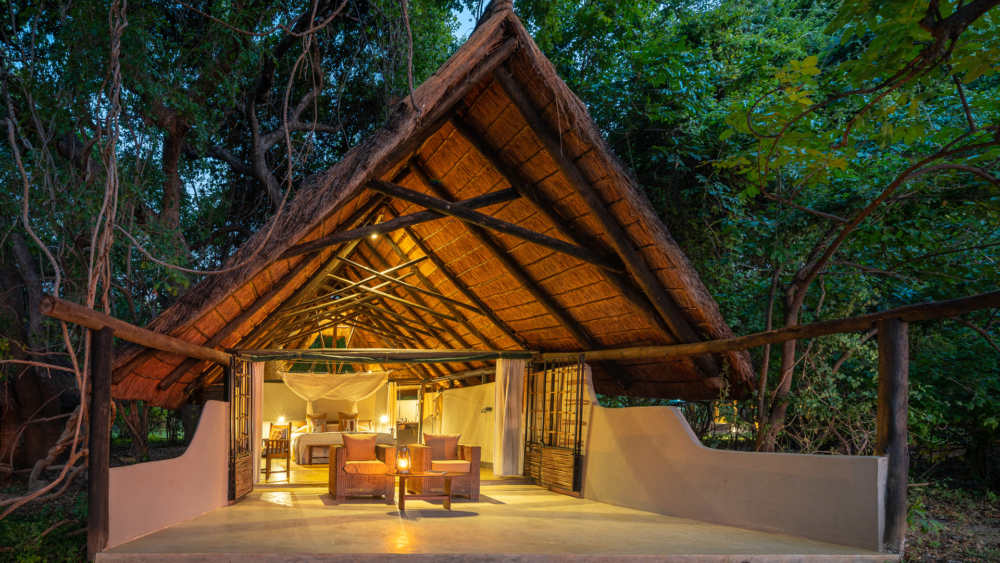 Nkwali Camp en Luangwa Valley