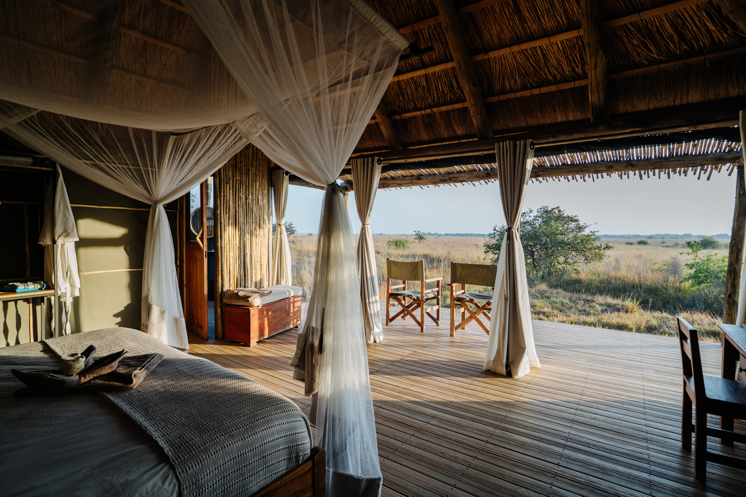 Ntemwa-Busanga Camp en Busanga Plains