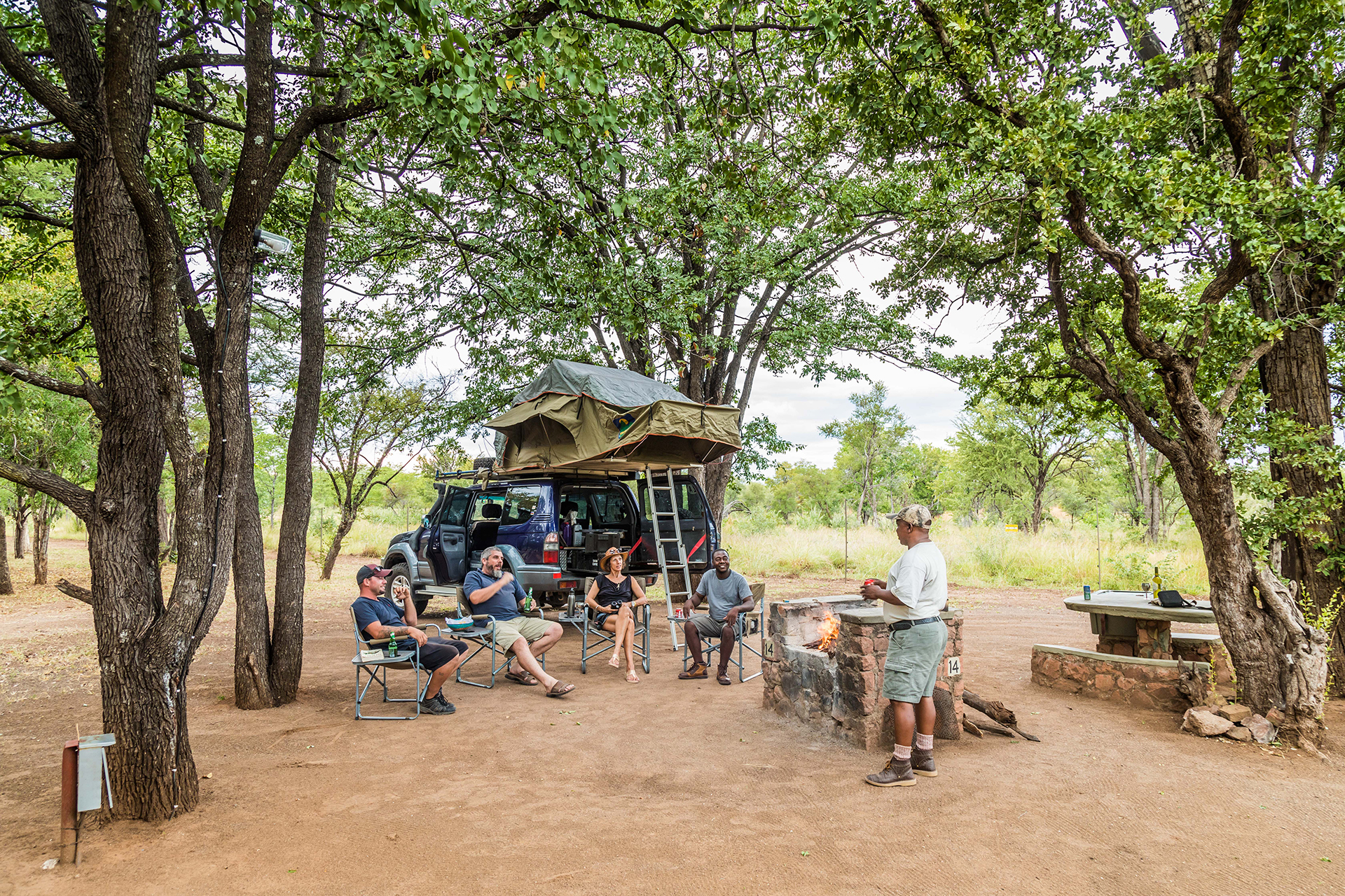 Robins Camp en Hwange