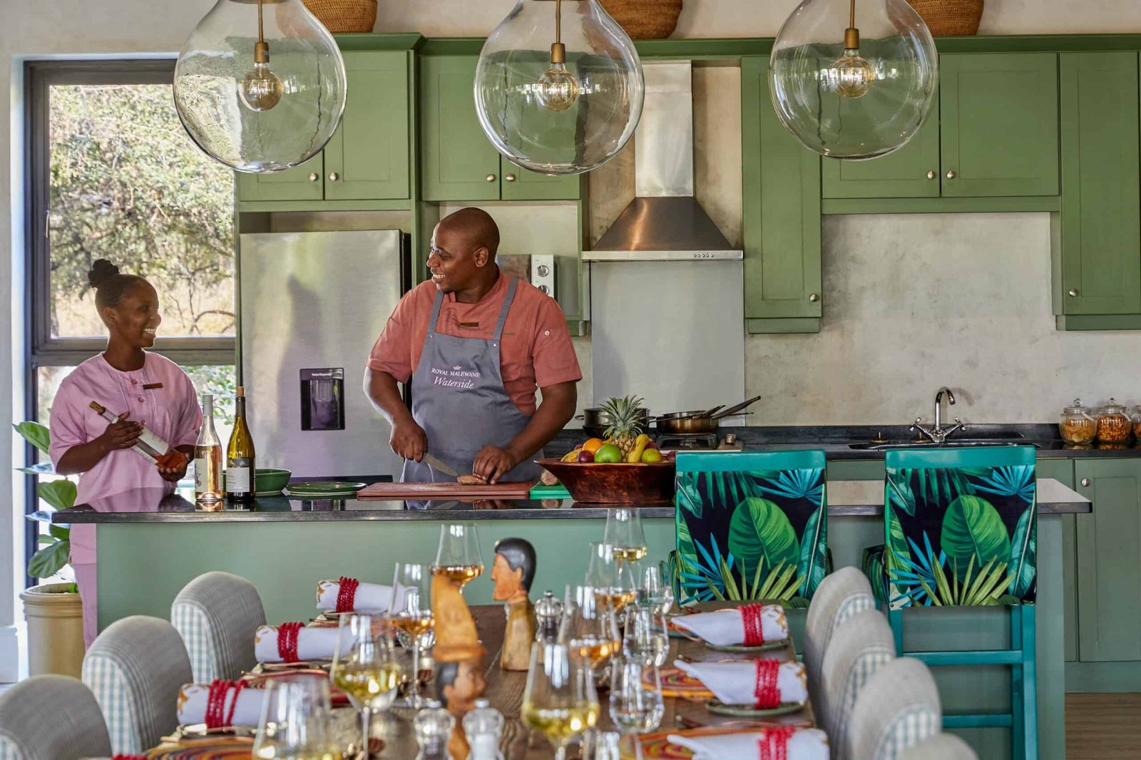 Royal Malewane Waterside House en Kruger National Park