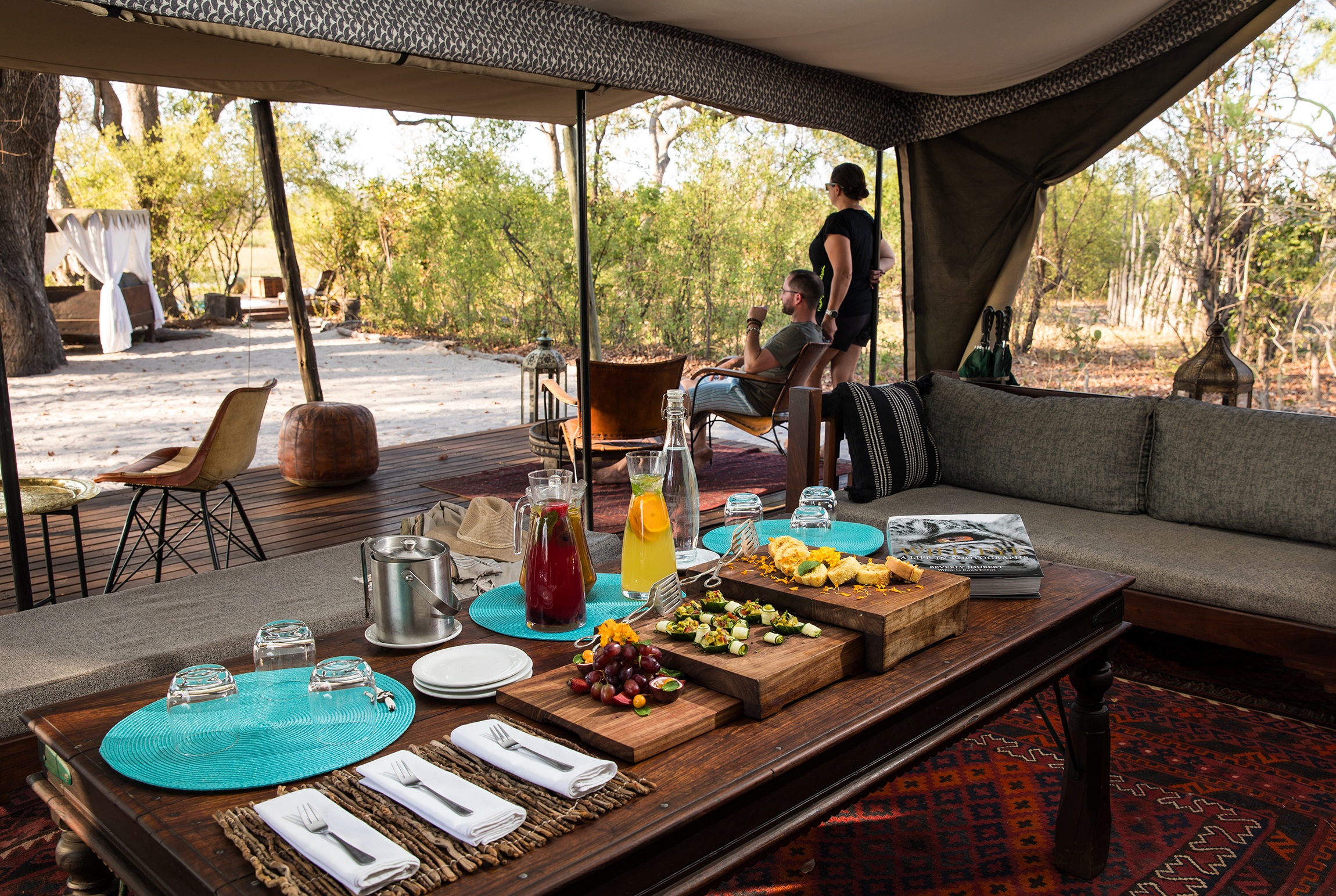 Selinda Explorers Camp en Reserva de Selinda