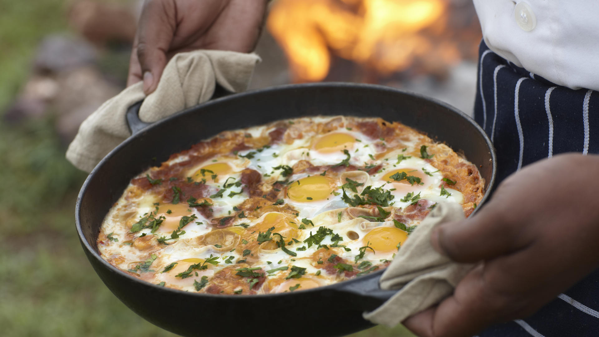 Singita explore breakfast