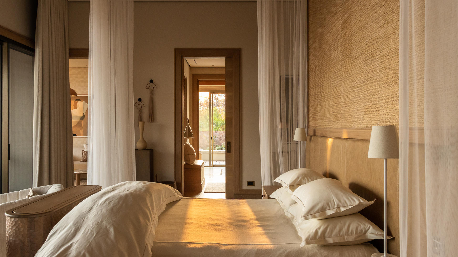 Singita milele main suite bedroom 1