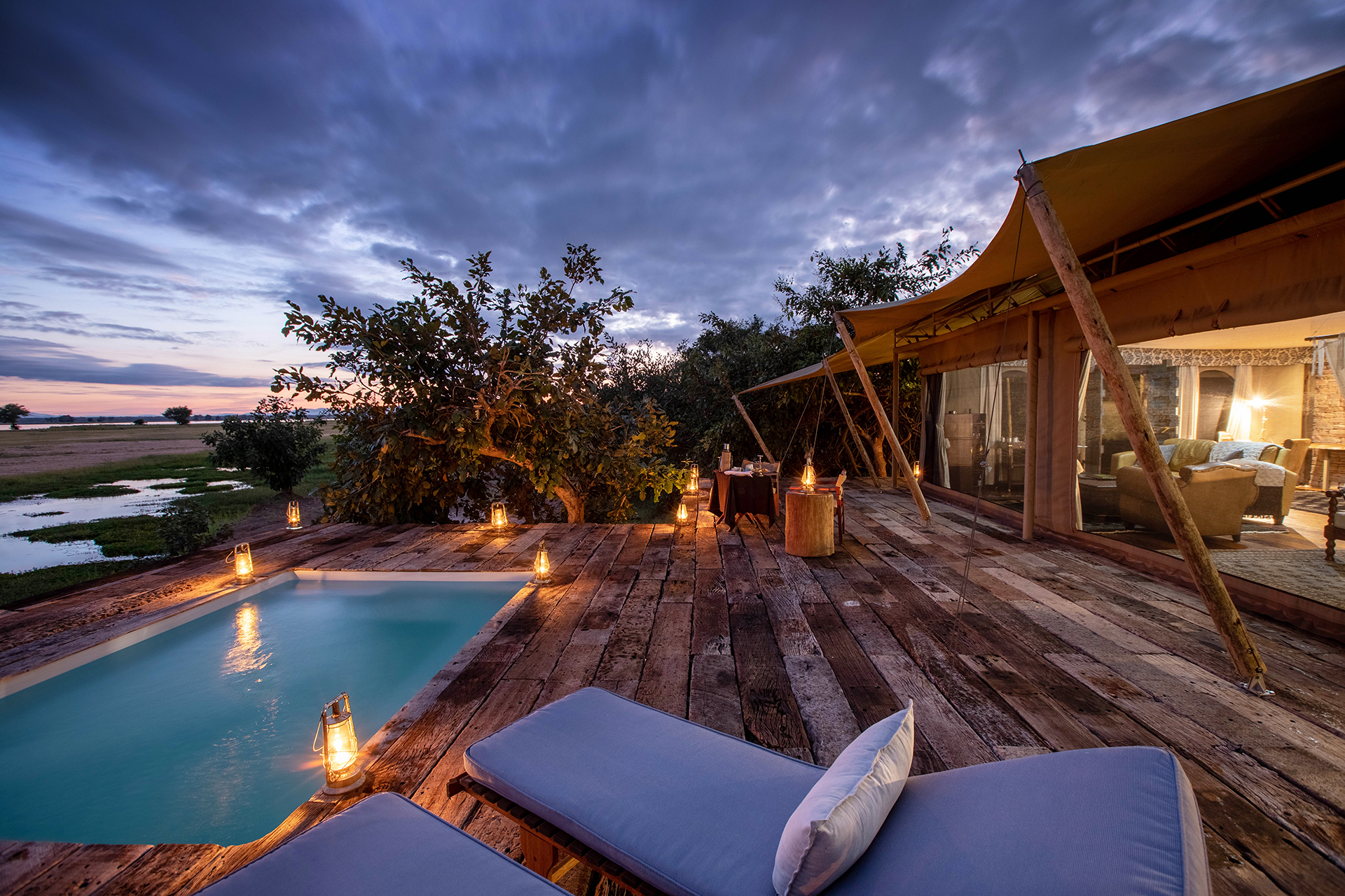 Tembo Plains Camp en Mana Pools