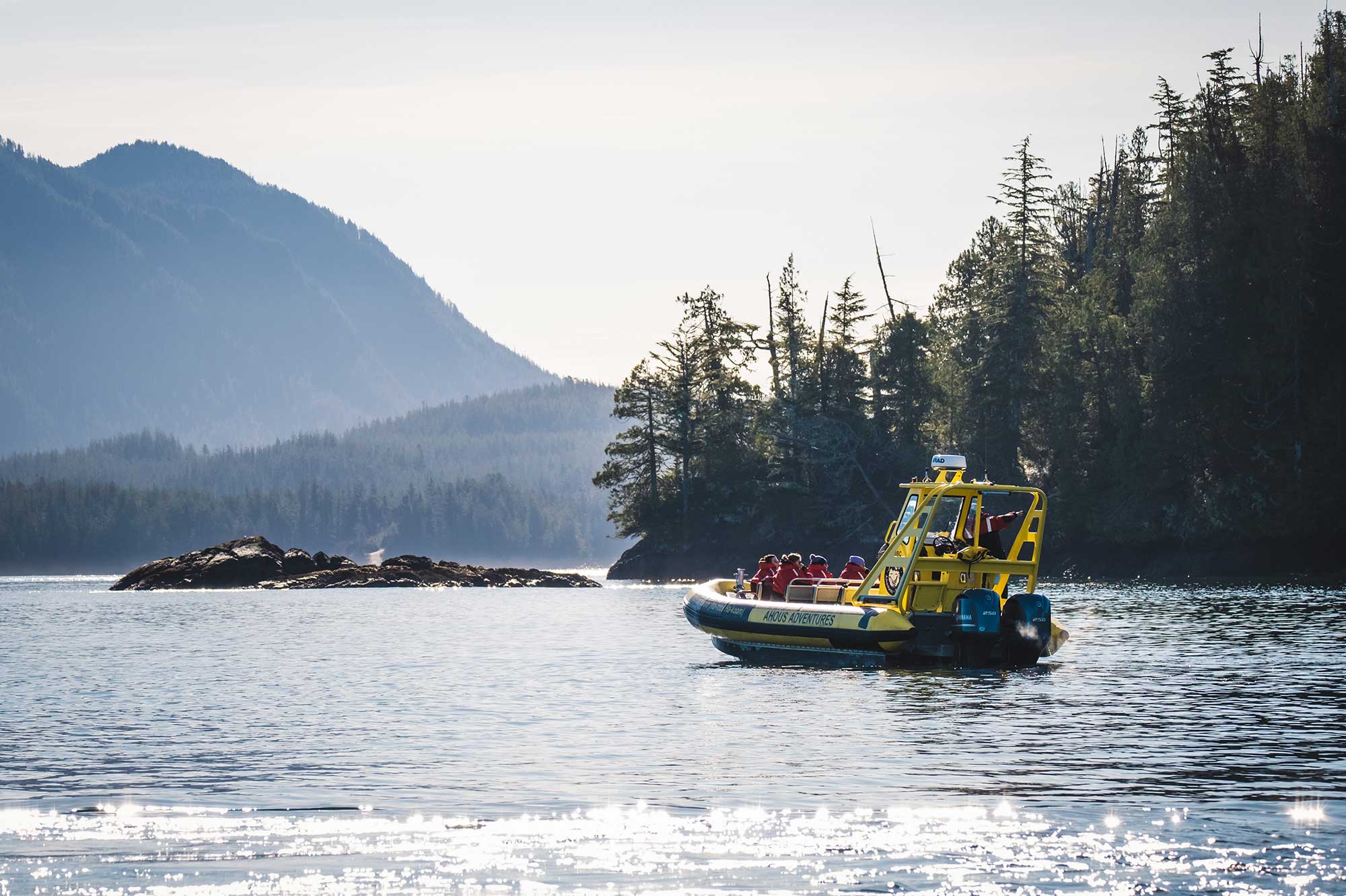 Wahous Wilderness Lodge en Tofino