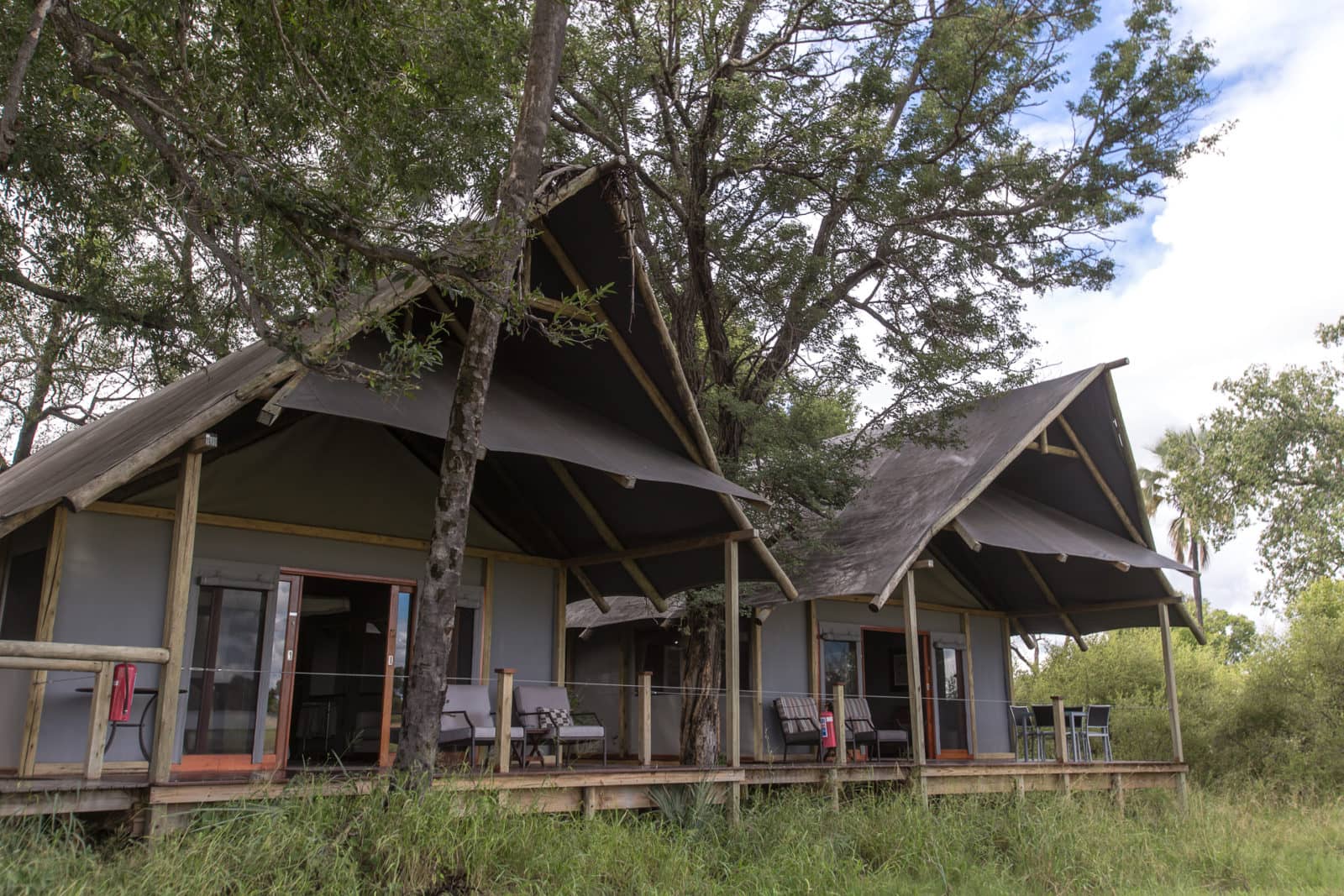 Chitabe lediba external view of tents
