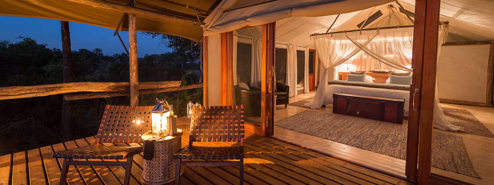 Little tubu room with private deck exterior