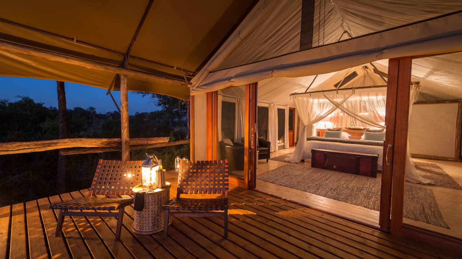 Little tubu room with private deck exterior 1