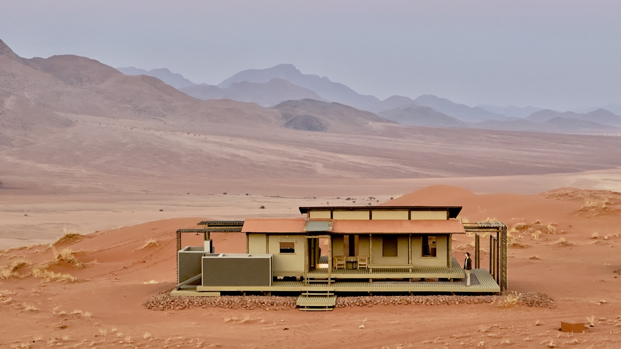 Wolwedans collection desert lodge exterior 1