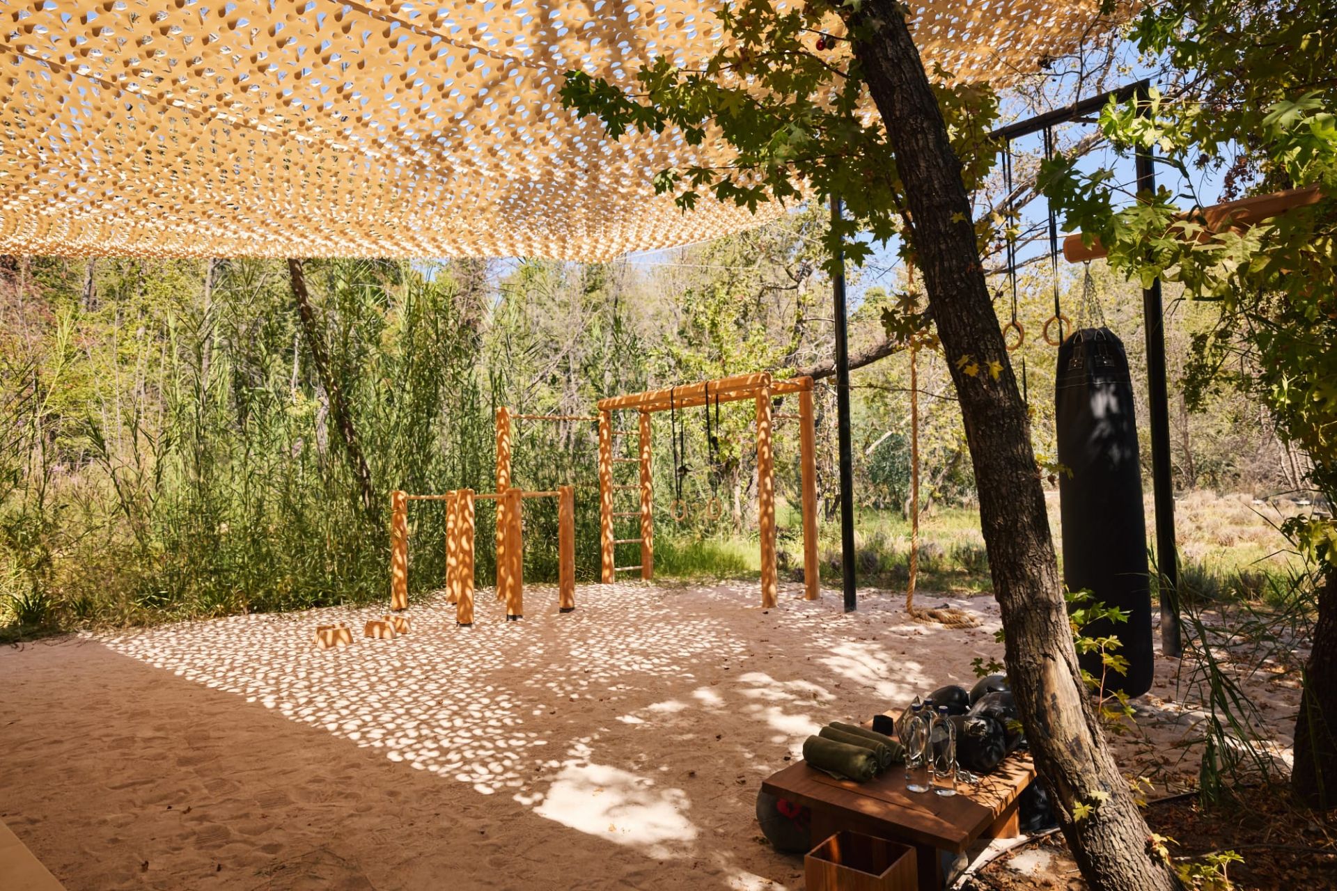 Ahama living experiences outdoor gym