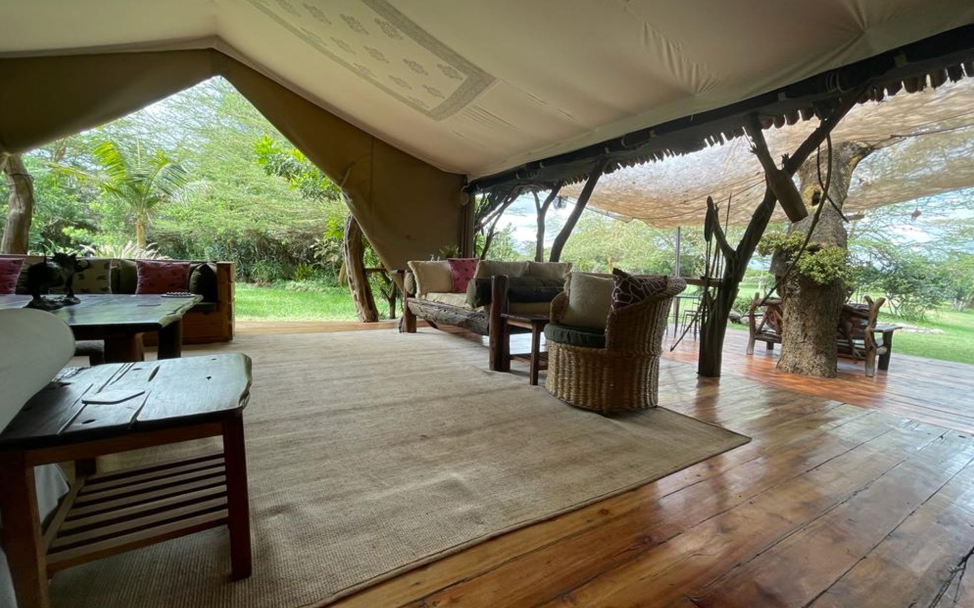Ekorian's Mugie Camp en Laikipia 