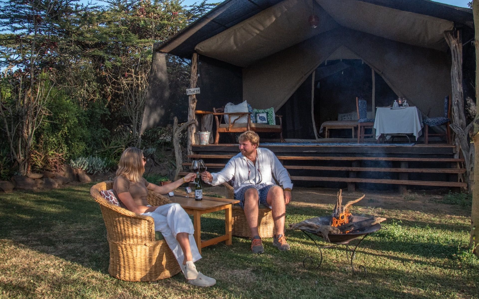 Ekorian's Mugie Camp en Laikipia 