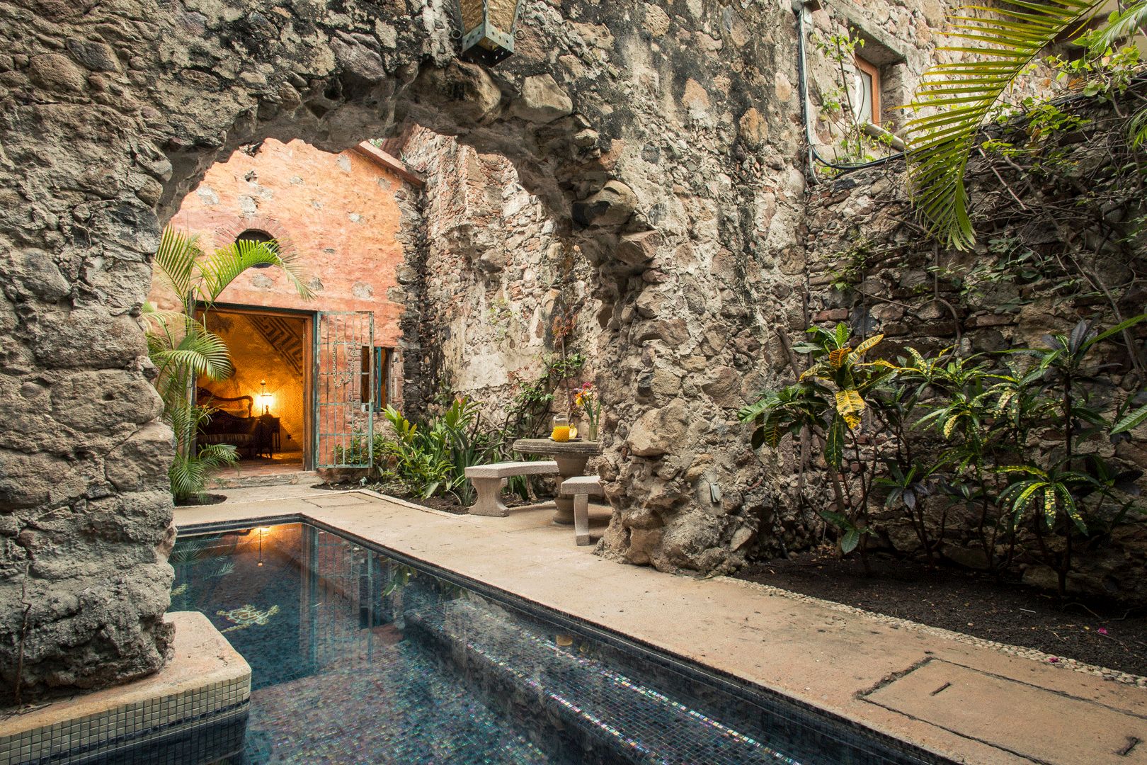 Hacienda San Gabriel de las Palmas en Amacuzac, Morelos, México