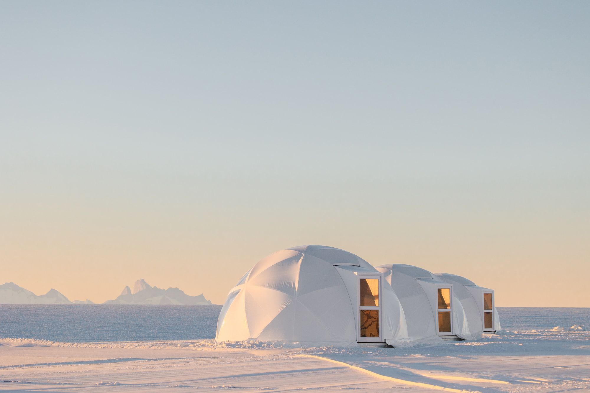 White Desert Explorer Camp en Antártida