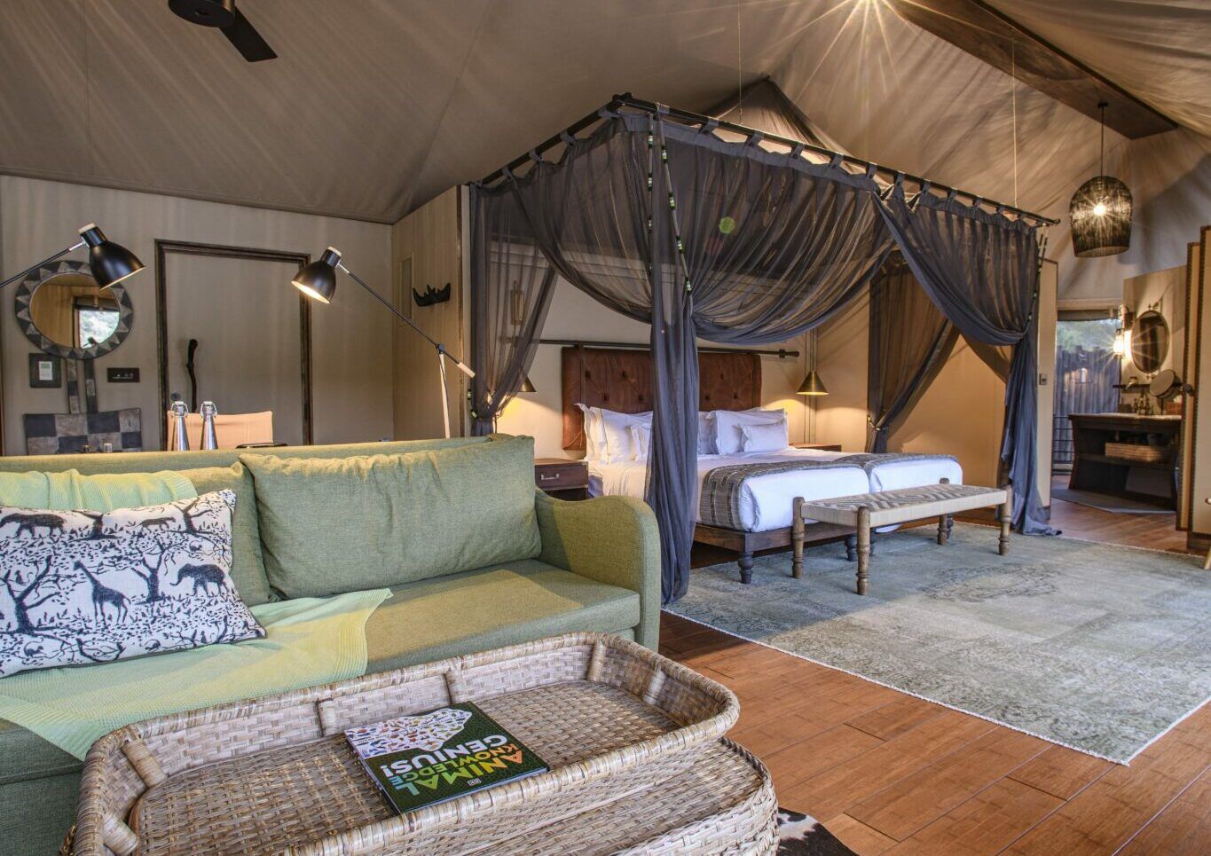Madwaleni River Lodge en Babanango Game Reserve