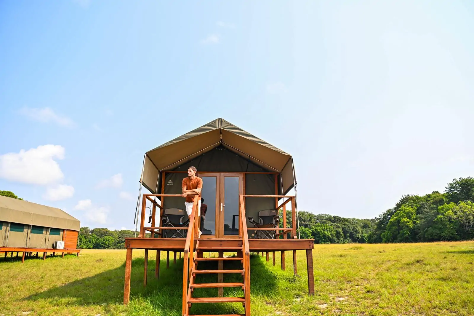 Loango Savannah Camp en Loango National Park