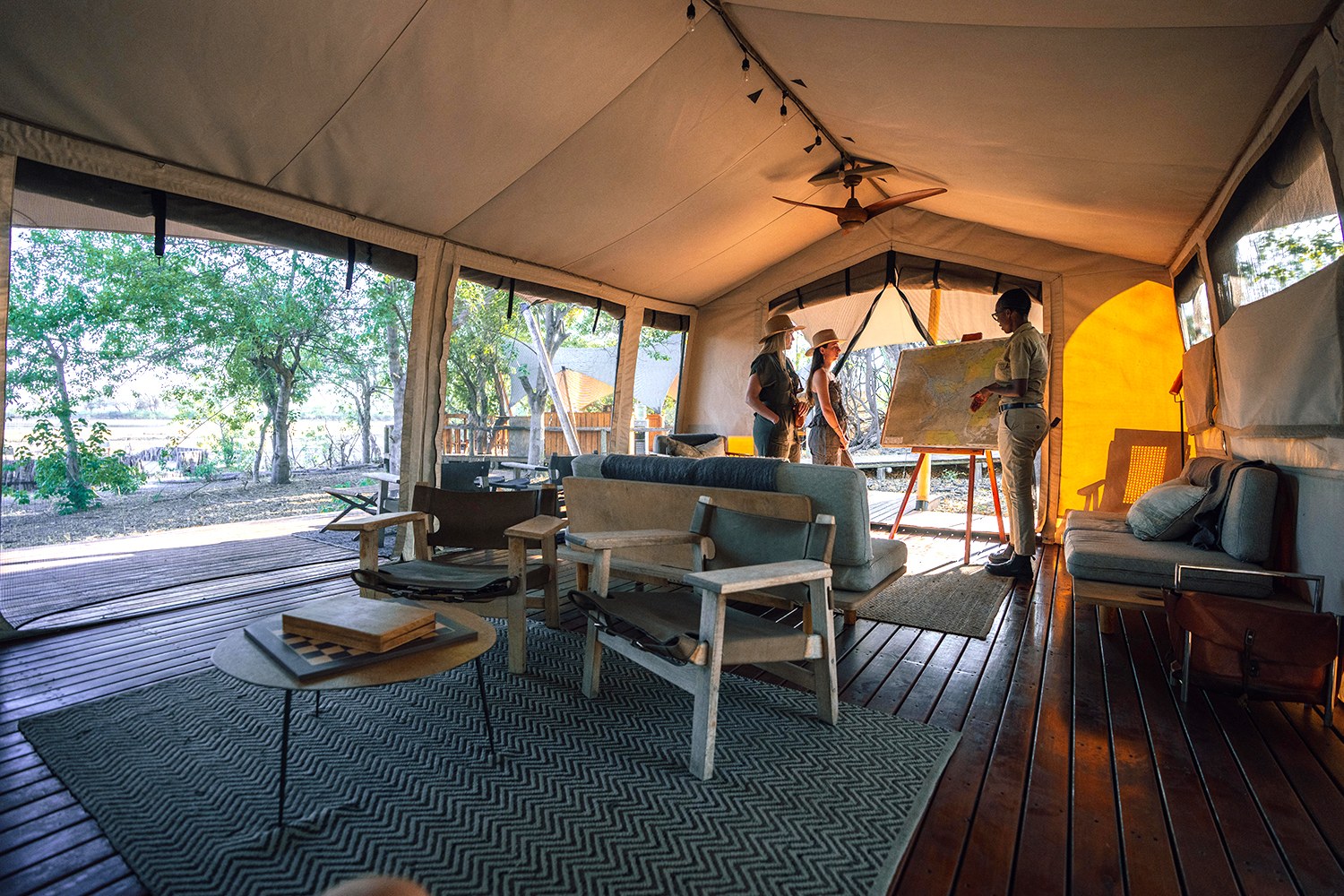 Amber River Camp, Delta del Okavango