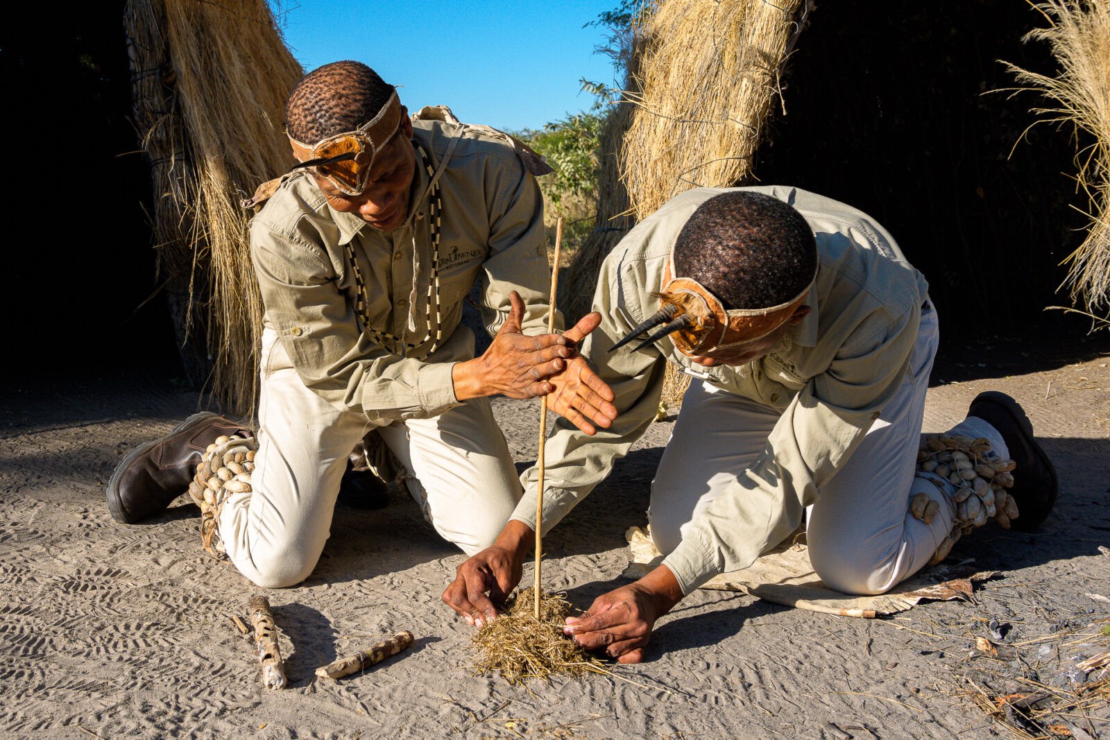 Dinaka en Kalahari