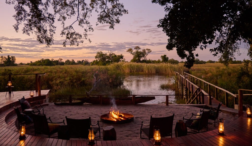 Mapula Lodge en Delta Okavango