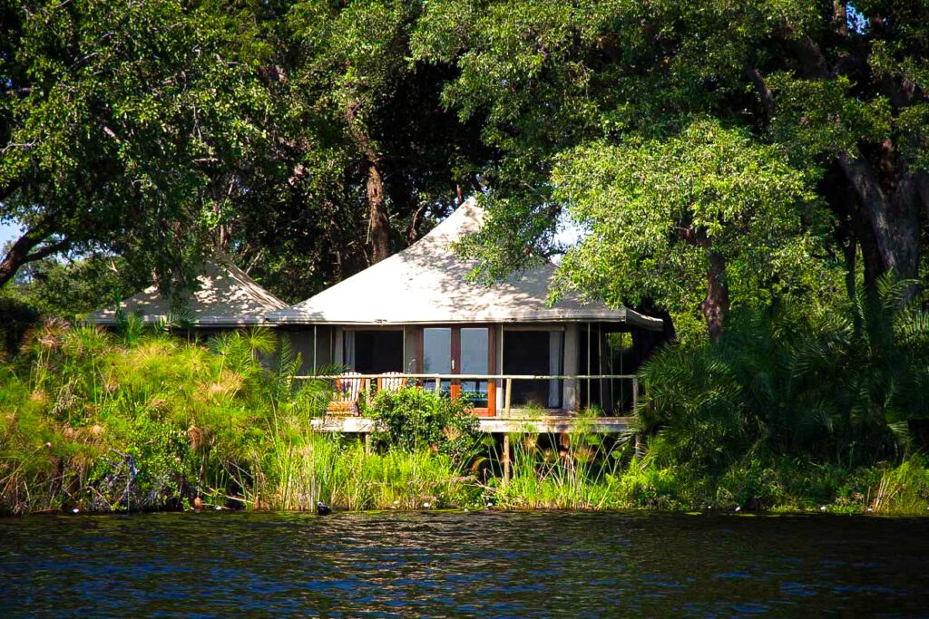 Mopiri en Delta Okavango