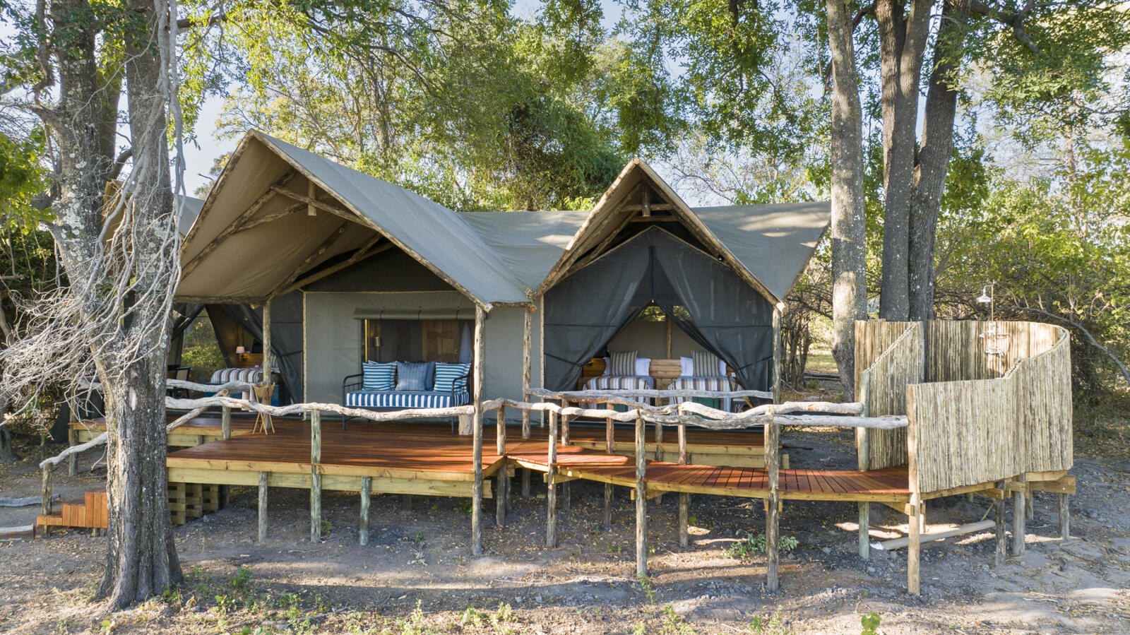 Shinde Footsteps en Delta Okavango