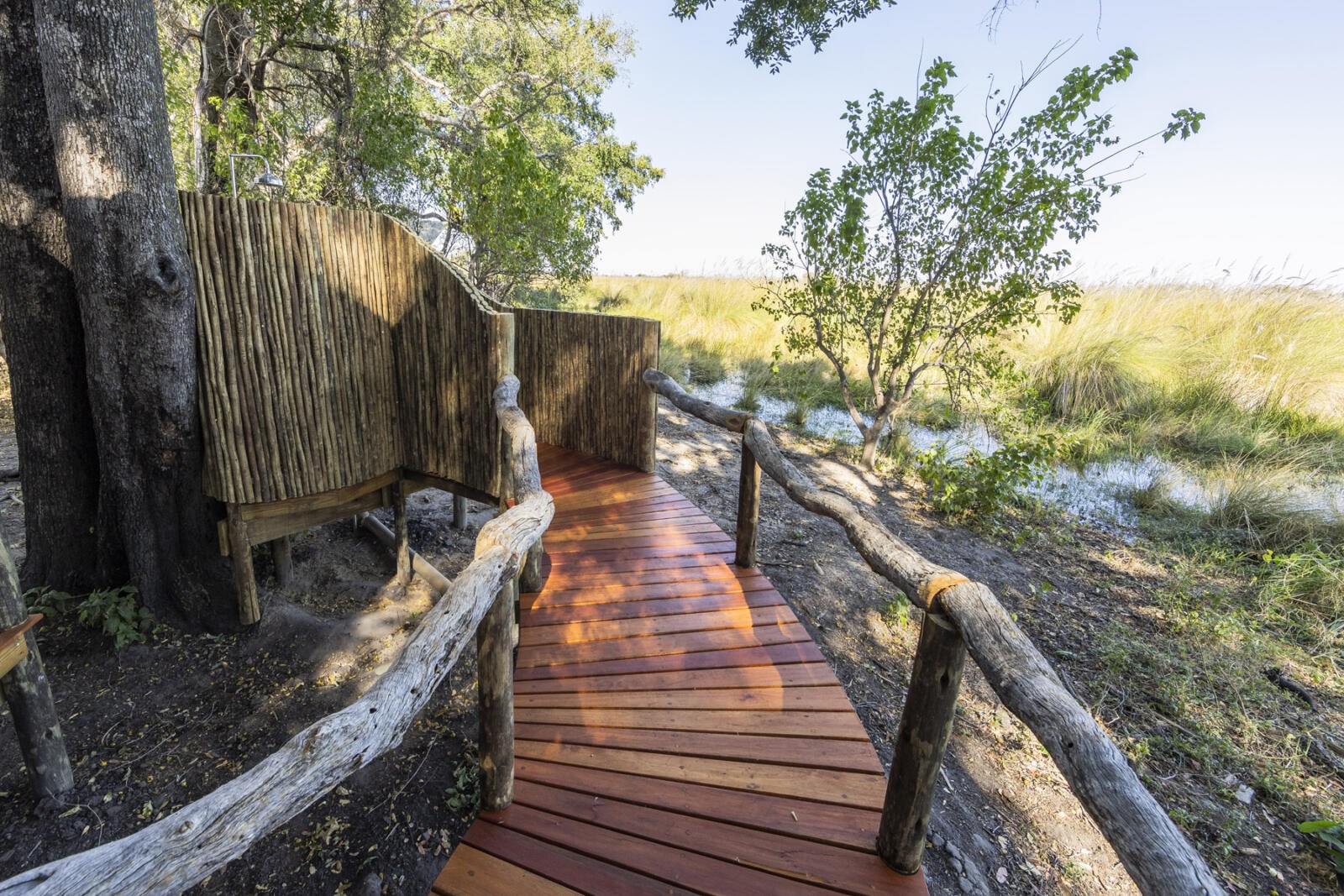 Shinde Footsteps en Delta Okavango