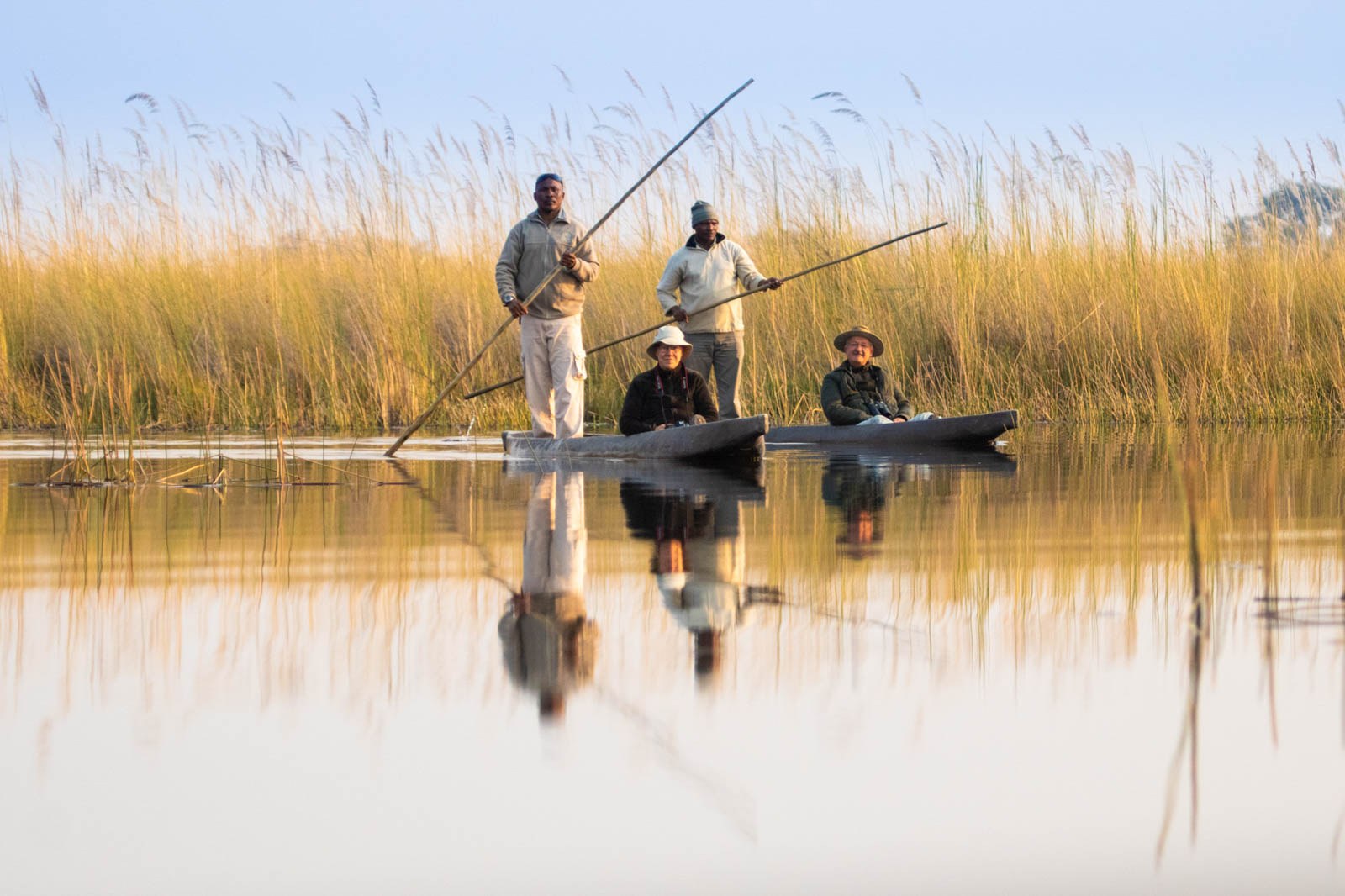 Splash Camp en Delta Okavango