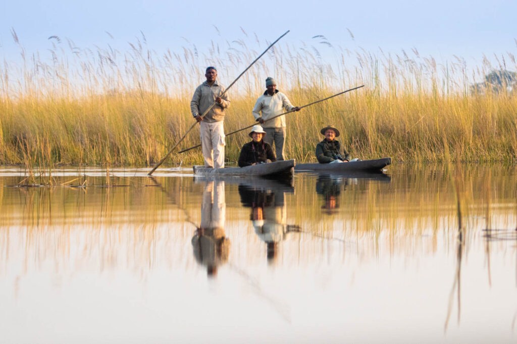 Splash Camp en Delta Okavango